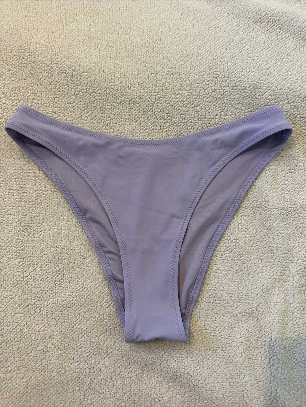 H&M Lavender High Cut Cheeky Bikini Bottoms Size 4